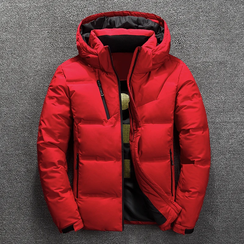 

fashion Winter coat wear Eco-friendly man jacket Warm short down jacket 2021