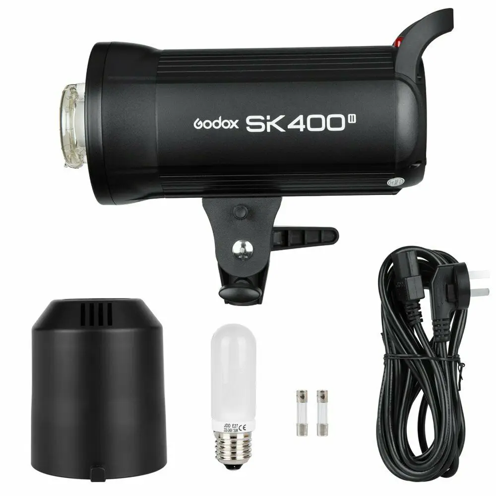 

Godox SK400II Professional photography equipment Compact 400Ws Photo Studio Flash Strobe flash light for photo Camera