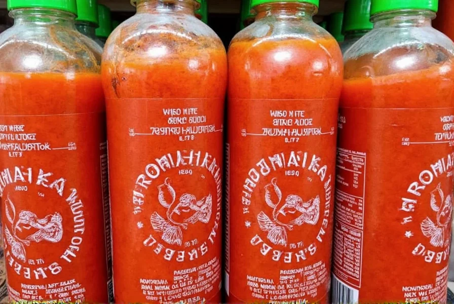 Party tray with various sriracha-infused dishes