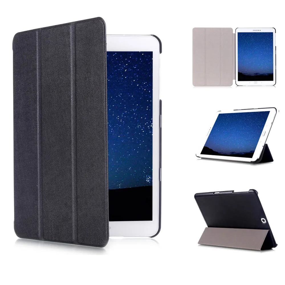 

tablet cover case for samsung galaxy tab s2 9.7 Inch T815/T813/T810/T819 flip tablets covers, Black