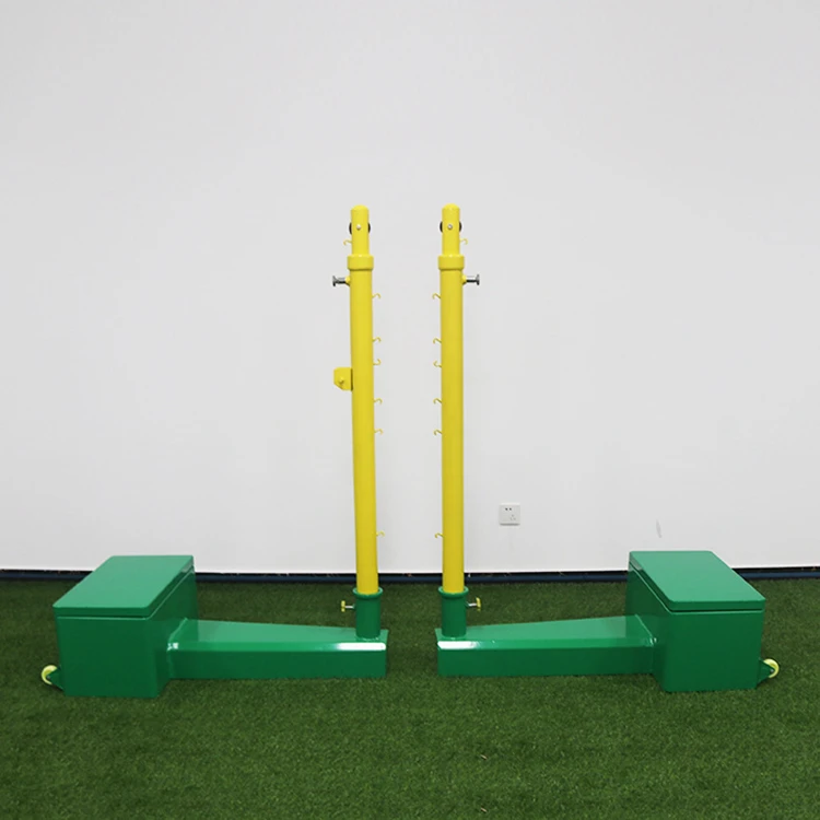 

Base Telescopic Upright Volleyball Post High Quality Cast Iron Volleyball Stand LHDT-VP1 LHSPORTS CN;HEN