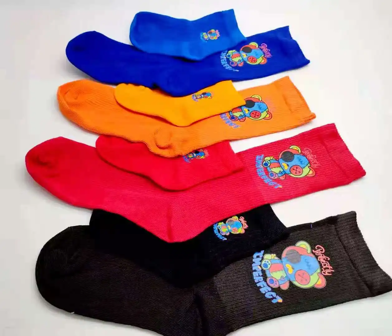 

Cotton socks custom manufacturer adult casual socks sports socks children multi-color optional promotional wholesale, Colorful