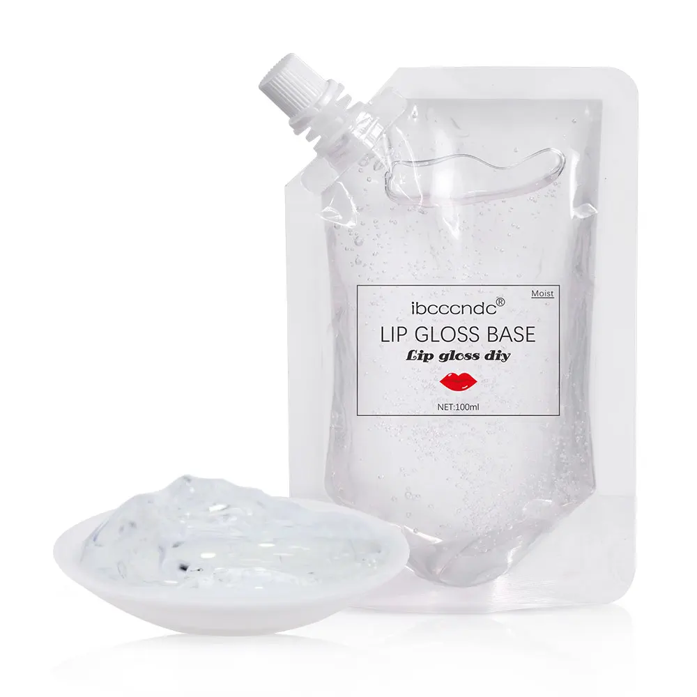 

Wholesale IBCCCNDC Lip Gloss Gel Moisturizing DIY Lip Gloss Base Bulk, Transparent