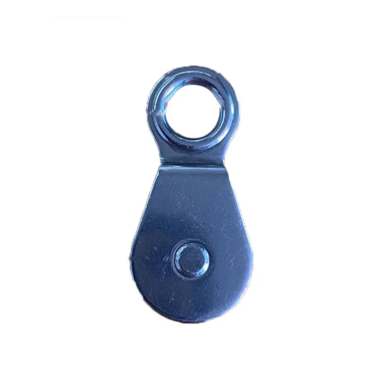 
Marine Boat lifting stainless steel wire rope pulley with nylon bearing sheave wheel  (1600095655430)