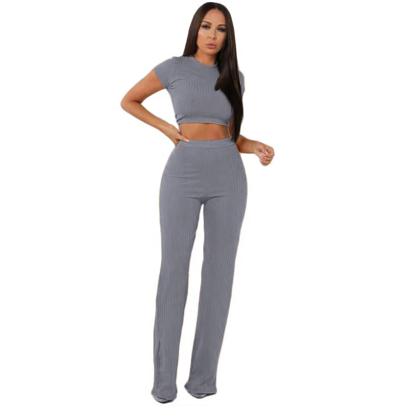 

Fashion knitting winter Casual two pieces women casual clothing