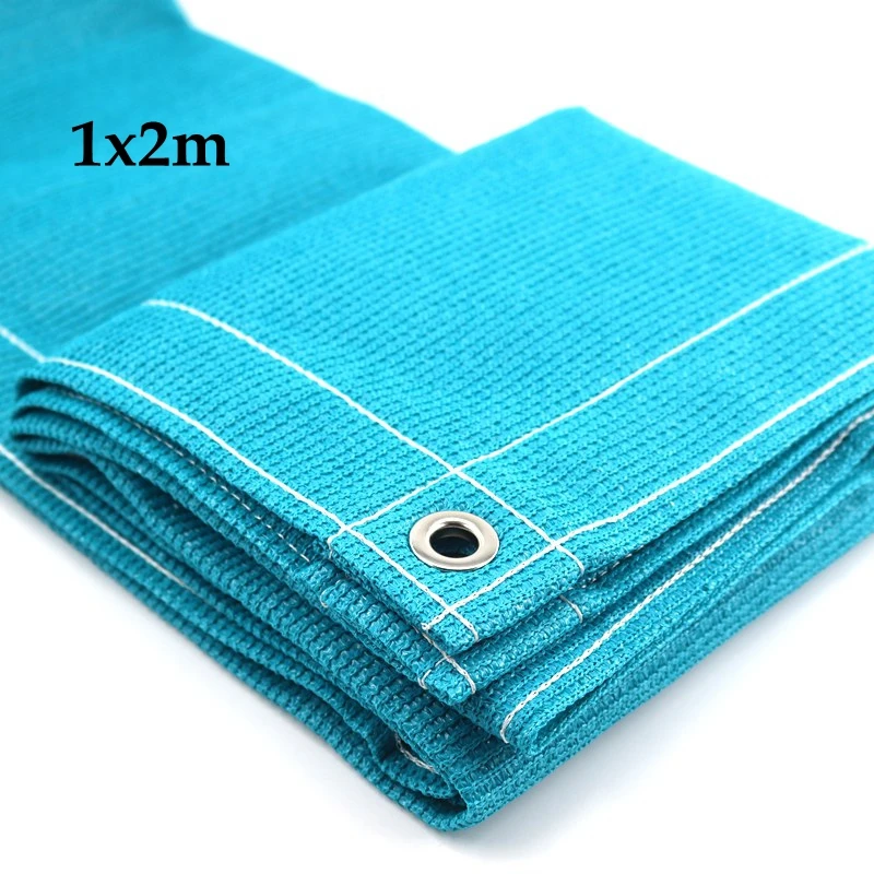 

1x2m (3.28ftx6.56ft) Lake Blue Color Thicken Balcony Garden Fence Cover Shelter Gazebos Privacy Screen Outdoor Plants Awning