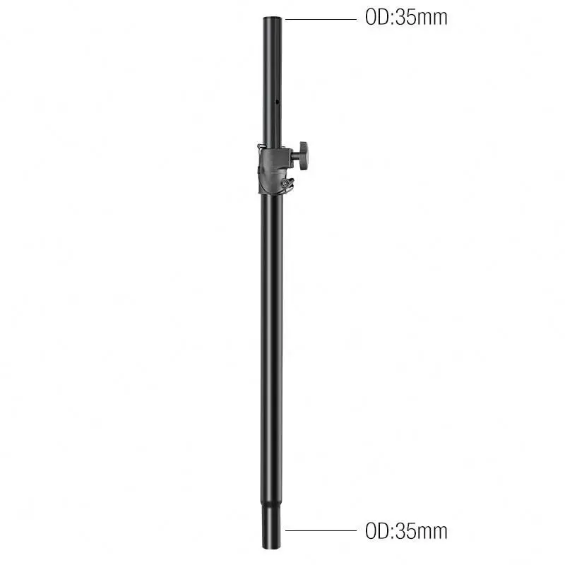 

DDP RTS Professional 35mm adjustable 12 15 inch speaker stand pole for subwoofer mount