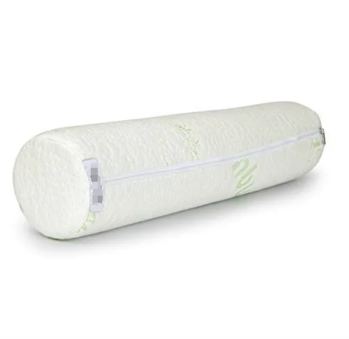 Cervical Neck Roll Pillow Cylinder Round Cushion Bolster Support 