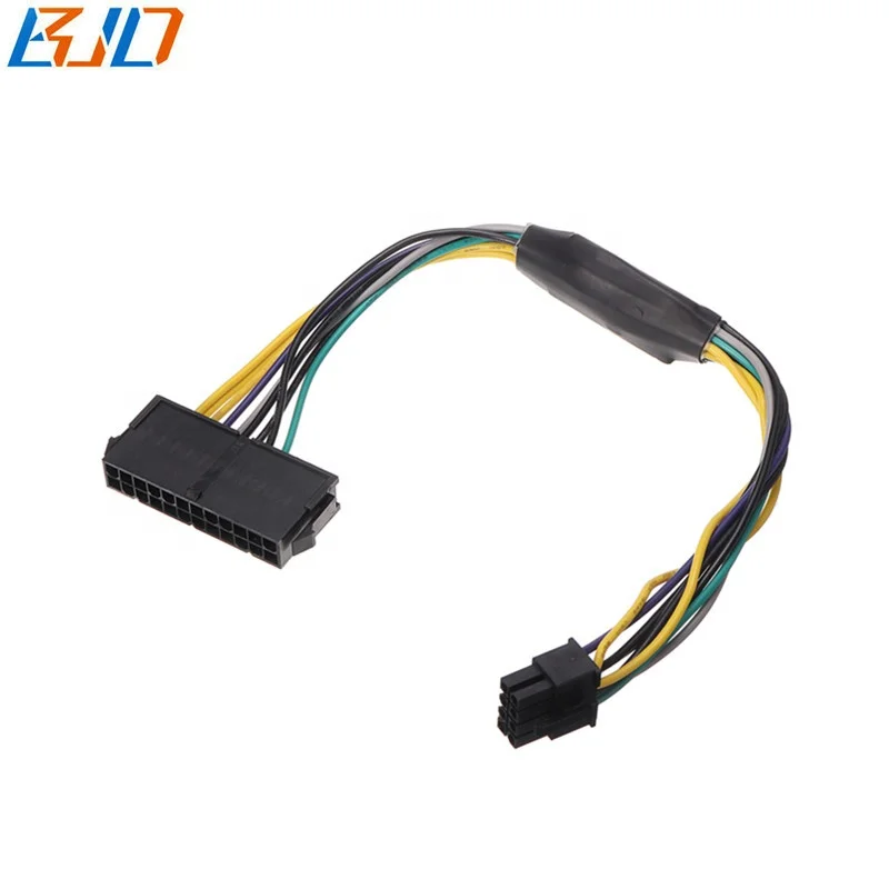 

ATX 24Pin Female to Motherboard 8Pin Male Server Power Supply Cable 30CM for DELL 3020 3046 3620 7020 9020 T1700