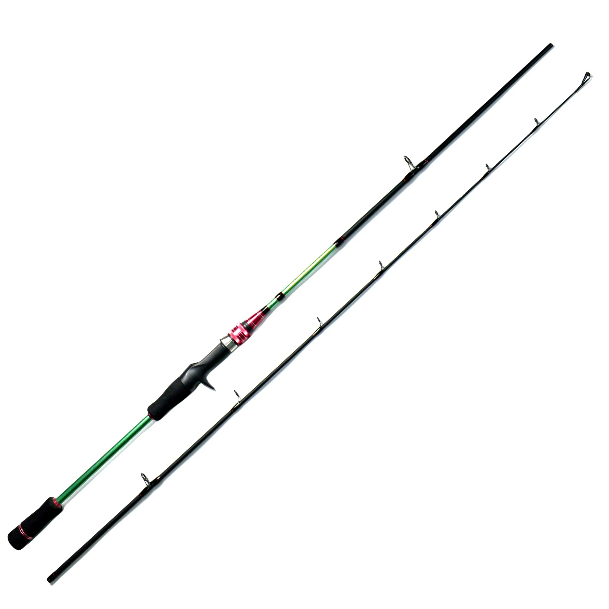 YJTY58 Ultra-light Carbon Surf Casting Rods Slow Action 2-Piece Fishing Blank Tubes for Ocean Boat Carp Fishing