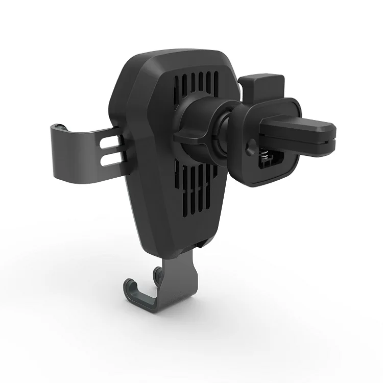 
10W Hot style gravity wireless charging car mobile phone holder TPU chuck 