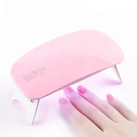 

Professional Nail Dryer UV Led Nail Lamp 6W with USB high quality 5colors available