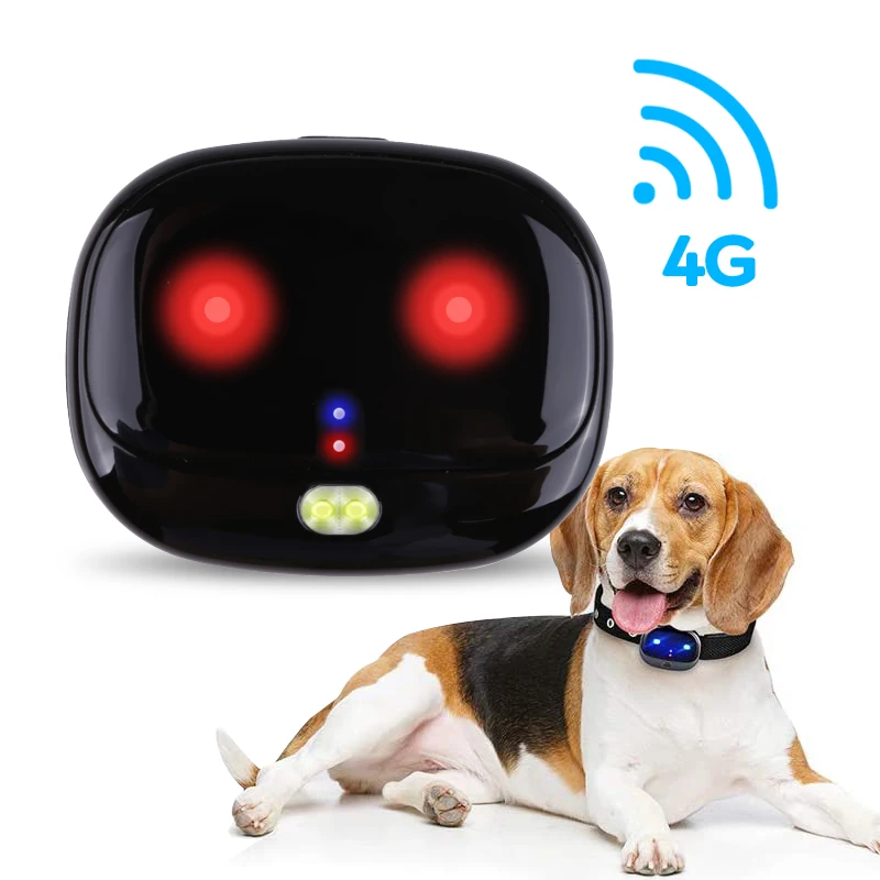 

Watret V43 Hot Dog Chip Tracking 4G Pet Gps Tracker Collars