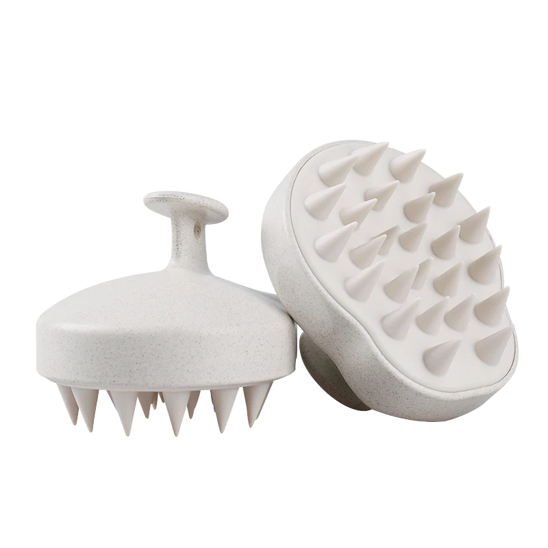 Silicone Hair Scalp Massager Relax Deep Clean Shampoo Shower Bath Hair Massage Brush