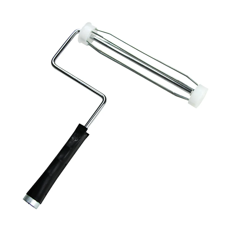 New Style 8 Inch Heavyduty Paint Roller Frame 5 Wires Cage Frame Strong Pp Handle Workable With