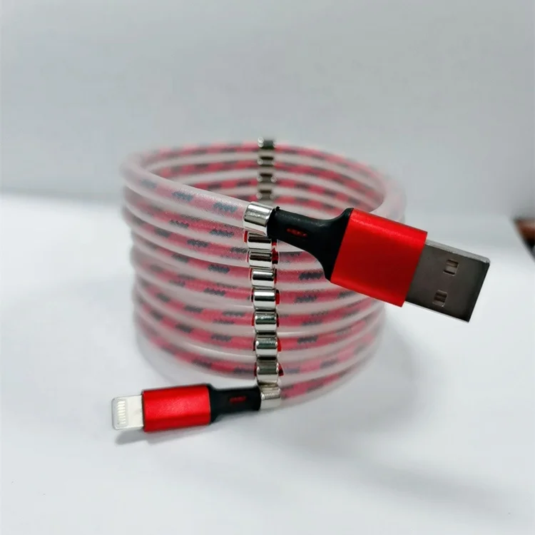 

Fast Charging Eesy Coil Magnetic Organizing Type-C USB Cable