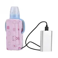 

Lekebaby Portable Large Capacity Usb Travel Car Baby Milk Bottle Warmer