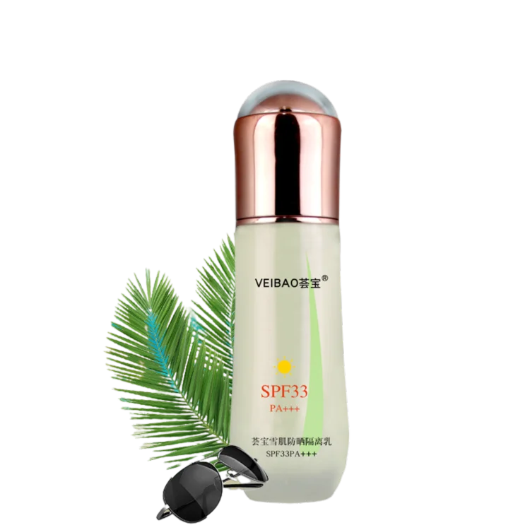 

New product factory supplier female whitening moisturizing shine prevention fine line lotion isolation wholesale sunscreen