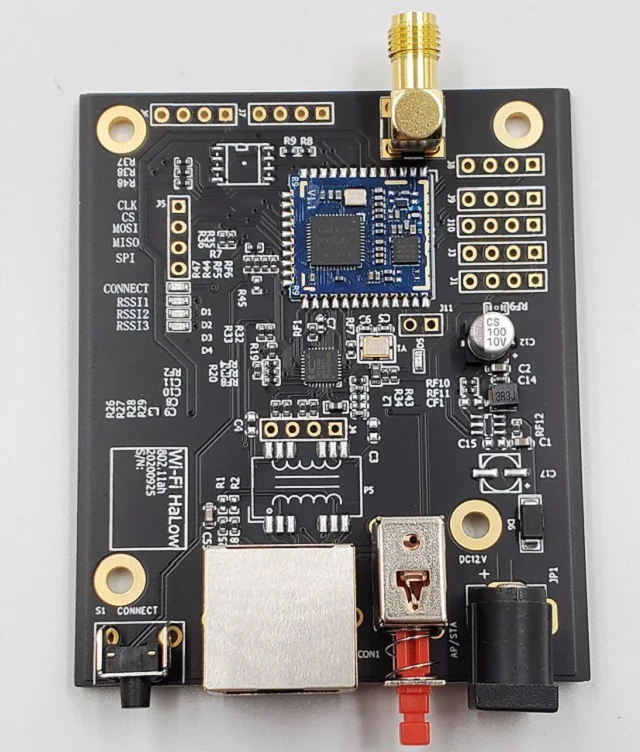 Halow Module WIFI Halow 802.11ah DB900 Module - Long Distance 1.2Km, 915MHz ...