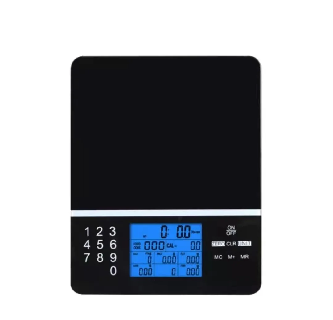 

Newest Electronic Big Weigh Scale Digital Kitchen Food Scale Large screen nutrition scale Steel Stainless Power Battery Unit
