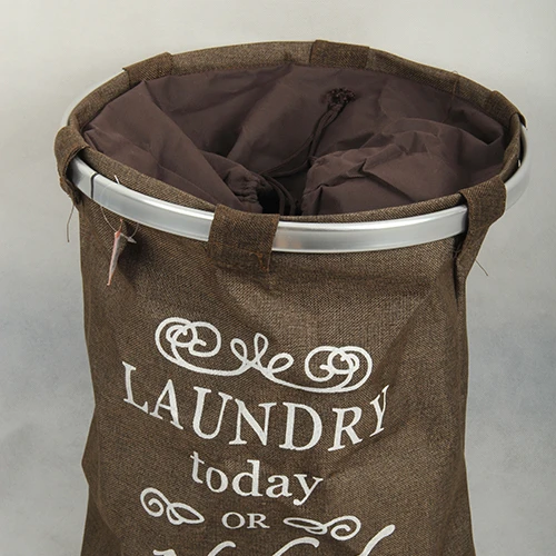 

Royalunion Fabric Clothing Organizer, Clothes Storage Box Clothing Fabric, Chocolate