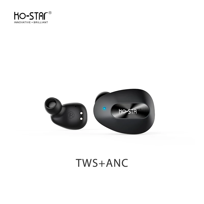

2020 New tws anc designed for Apple with big logo popular sporty earphone true wireless stereo