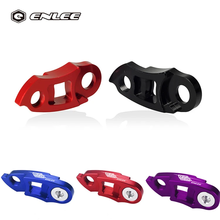 

Other bike Accessories Aluminum Alloy Enlee Bicycle Rear Derailleur adapter hanger, Black/red/blue/purple