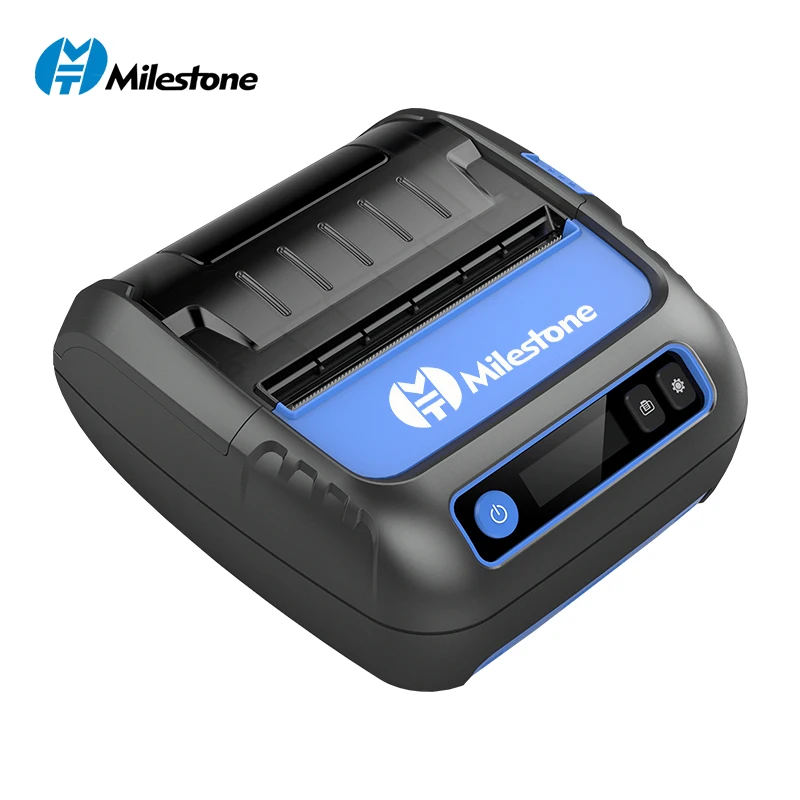 

Milestone 80mm 2 in one printer industrial grade Mobile Wireless USB Blue tooth thermal receipt label printer
