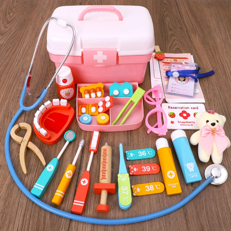 Little Doctor Toy Set For Girls And Boys Dental Surgery Simulation Tool