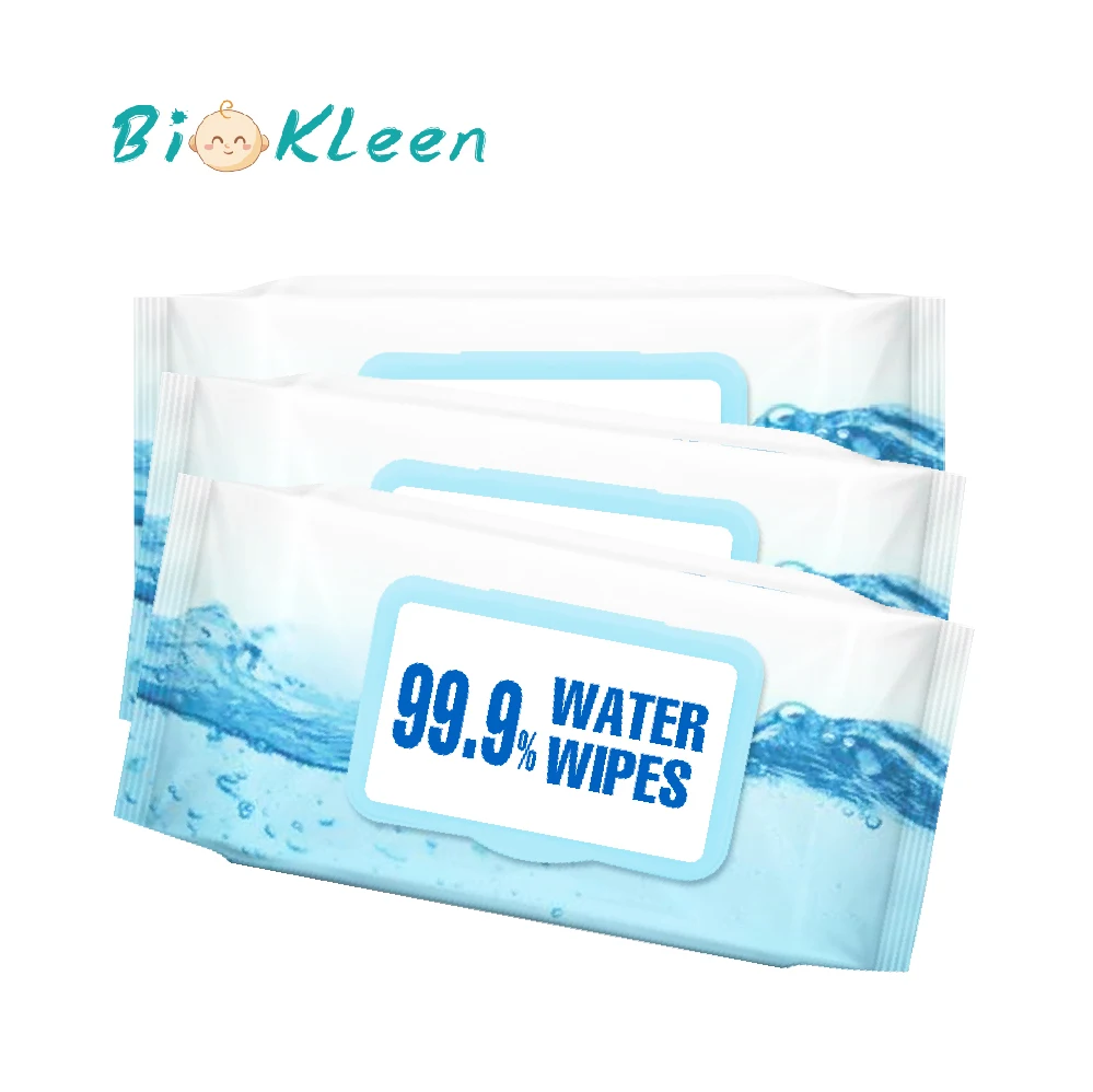 

Biokleen Biodegradable Microfiber Oral Cleaning Wipes Quantity Baby Water Wipes 99% water