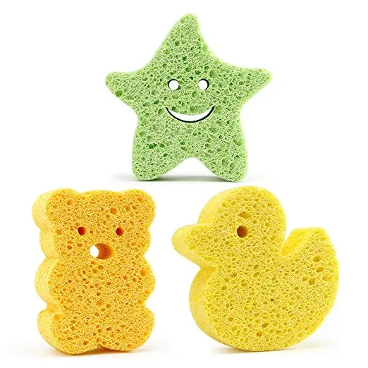 Anti-bacterial bulk cellulose scrub sponge household biodegradable sponges compressed cellulose sponge