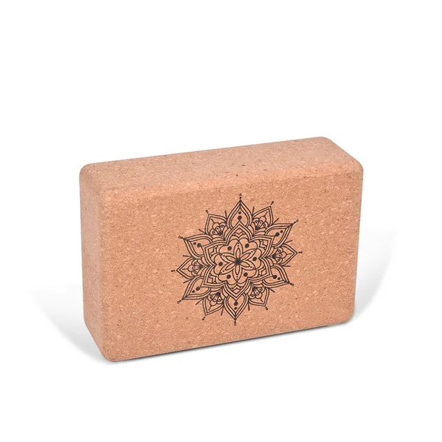 

Eco-friendly Customized Logo Gym Fitness Sport Tool Non-Toxic Eco Cork Yoga Block for Yoga Exercises