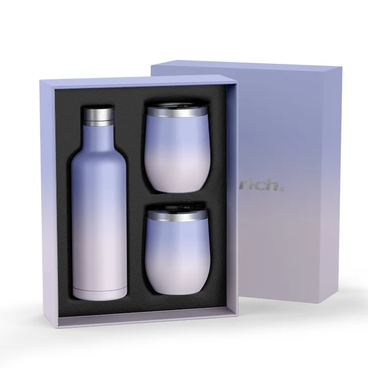 

wine tumblers with lid 12 oz stainless steel wine tumbler bottle, Customized color