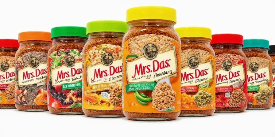 Close-up of Mrs. Dash Label Ingredients