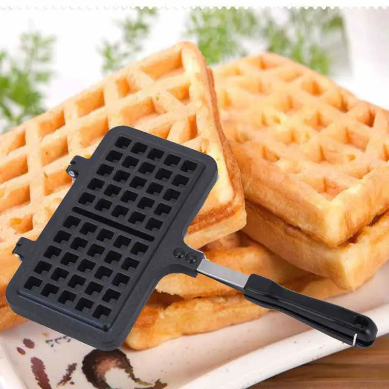 

Rectangle nonstick DIY waffle cake pan for kitchen