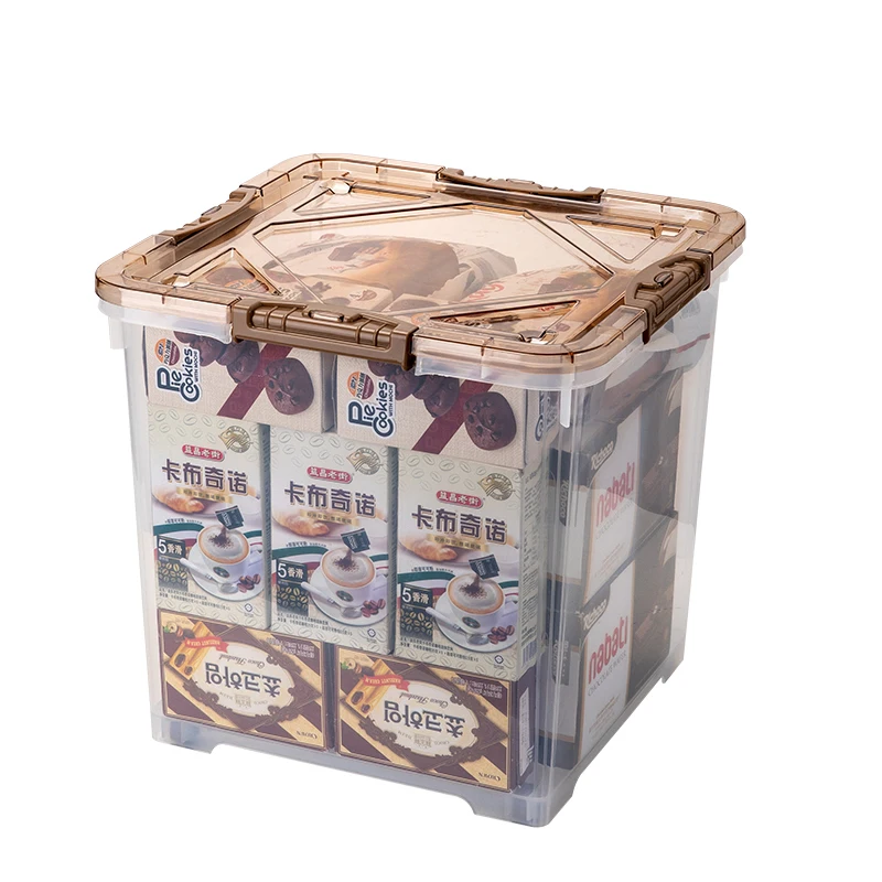 

AU CAT XG2701 Transparent Color Organiser Wholesale Quality Packing Storage Box With Lid