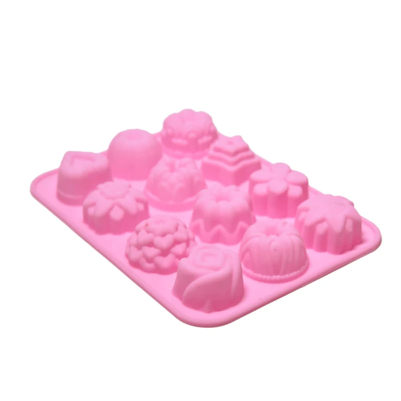 

hot selling Amazon oem food grade foodgrade BPA free nail art 3D flower christmas pancake silicone cake molds, Pantone color