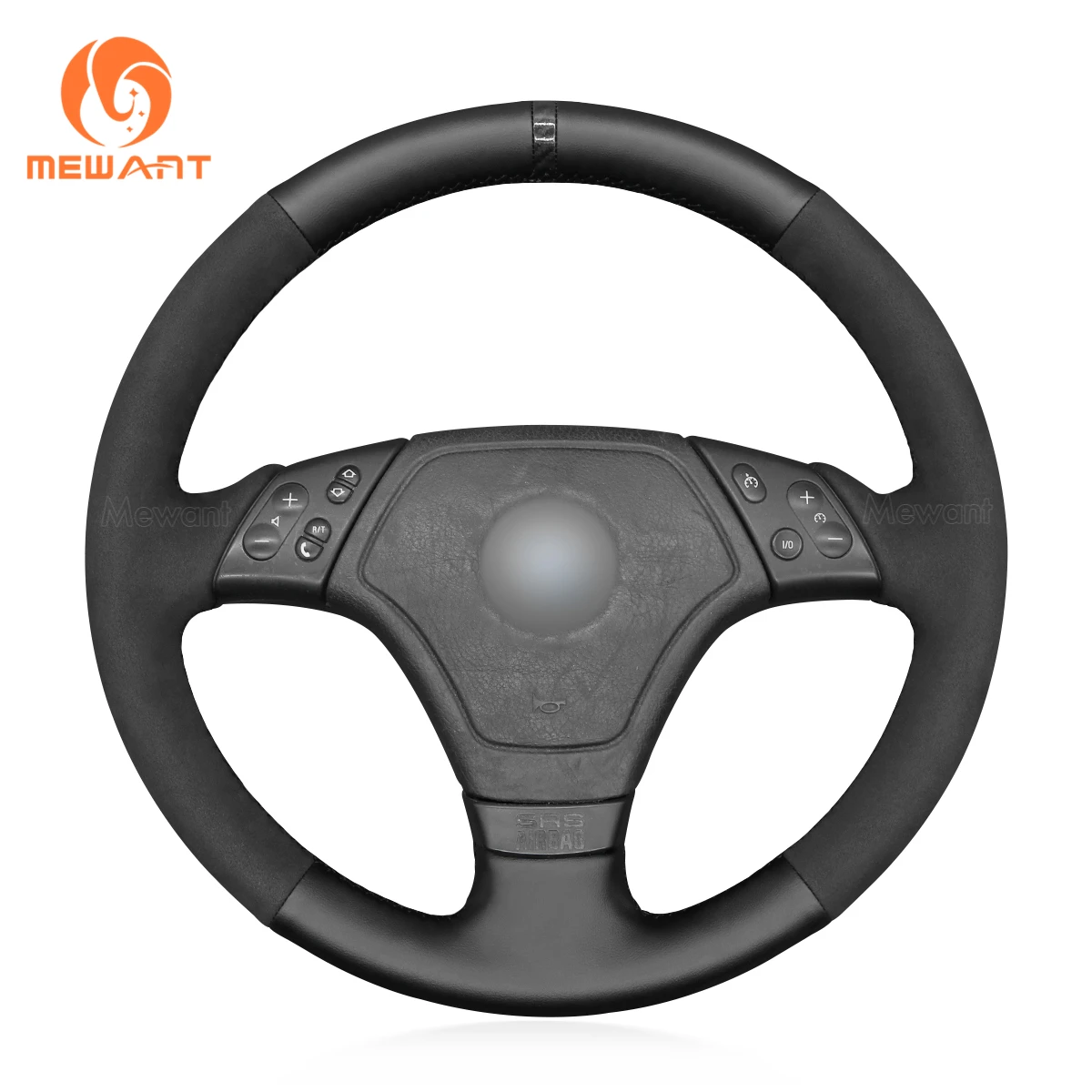 

Hand Sewing Suede Faux Leather Steering Wheel Cover for BMW 3 Series E36 E46 Z3 Roadster 1995 1996 1997 1998 1999 2000