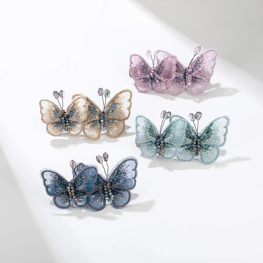 

BL00607 xuping 2020 fashion butterfly shaped natural style beautiful hair accessories for women