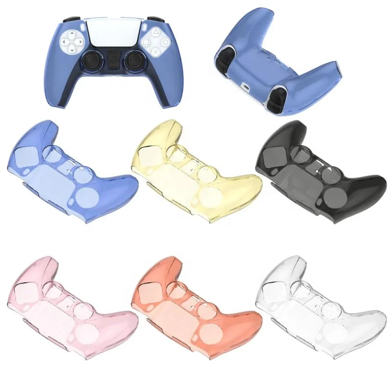 

DIY Hard Protective Skin Cover Clear Case For PS5 Controller Protective Case Intelligent Wearable Game Accessories Drop Shipping