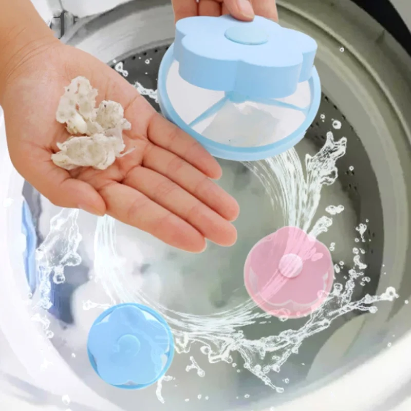 

Washing Machine Hair Removal Catcher Filter Mesh Pouch Cleaning Balls Bag Dirty Fibers Collector Filter Laundry Ball Discs