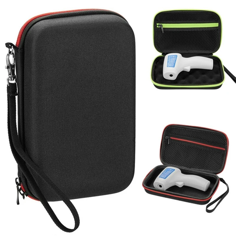 

Durable Forehead Thermometer Protective Bag Digital Infrared Body Thermometer Protection Protective Storage Case for Ear Thermom, Customized color