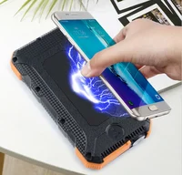 

18W PD Solar Power Bank 20000mah Dual Usb , Powerbank Wireless Fast Charging Portable Mobile Solar Charger for Outdoor travel