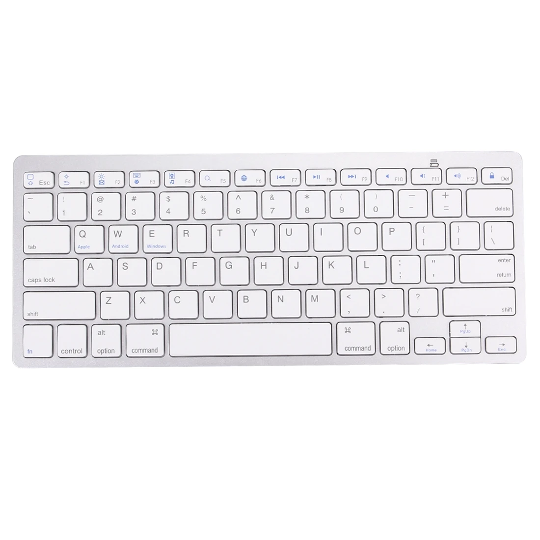 

Wholesale Mini 78 Keys Portable Gaming Wireless Keyboard Computer PC Laptop Keyboard, Silver