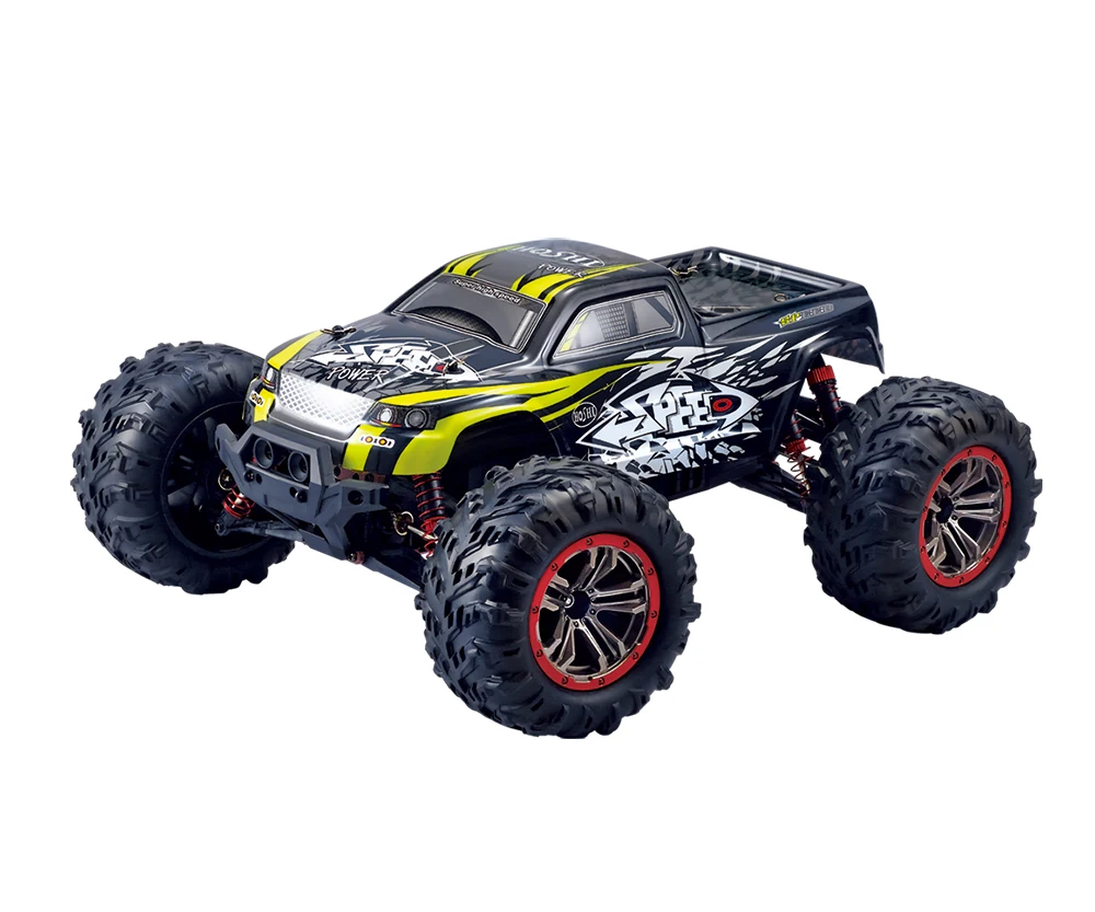 

2020 Hot RC Truck N516 RC Car 1/10 2.4G 4WD 46km/h High Speed RC Cars 20mins Short Waterproof Racing Toys VS 9125, Blue/red