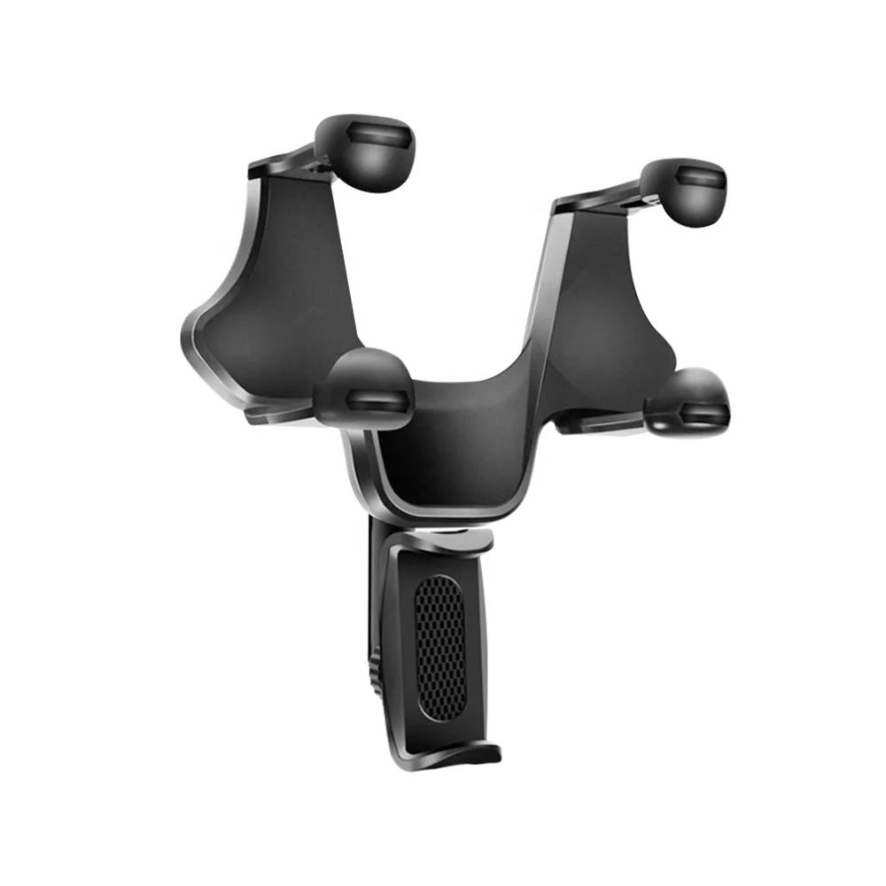 

Universal Adjustable Plastic Hand Phone Mobile Phone Car Mount Holder, Black