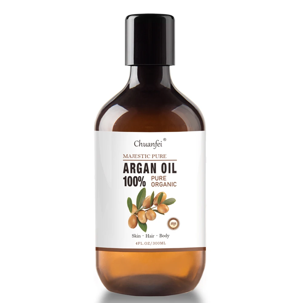 

Baolin wholesale moroccan argan oil 100% pure organic argan oil for hair, Pale yellow