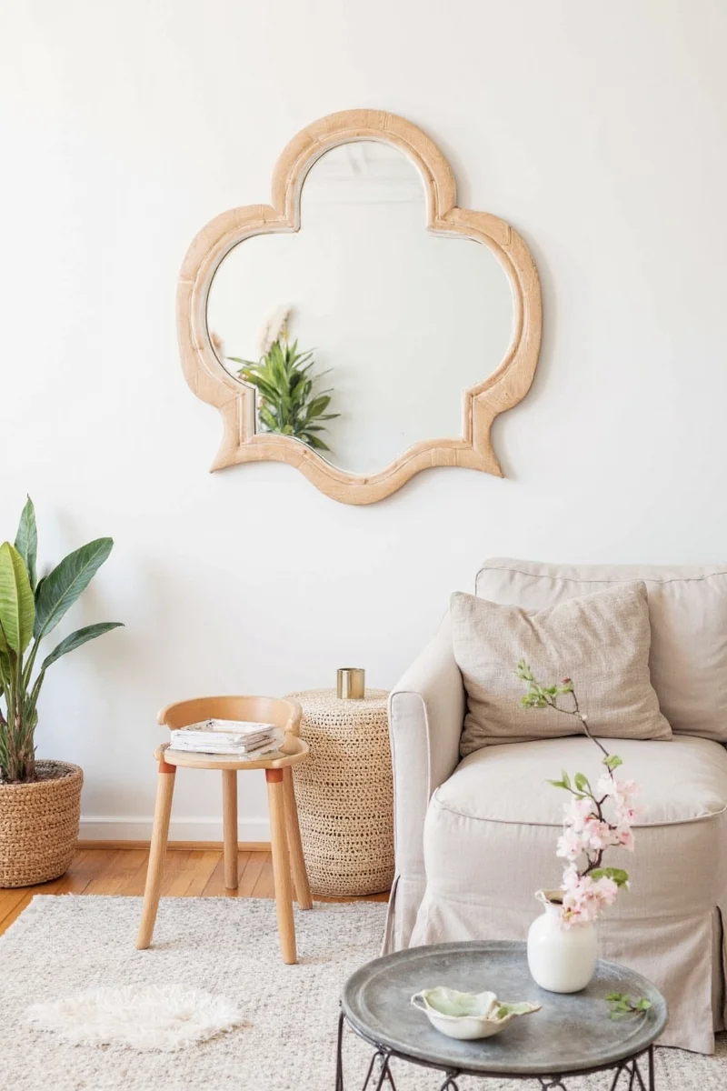 why a rattan scallop mirror should be your next family friendly home upgrade plus 5 stylish picks
