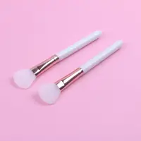 

Factory outlet small fan type Silicone facial mask brush makeup brush for beauty cosmetics