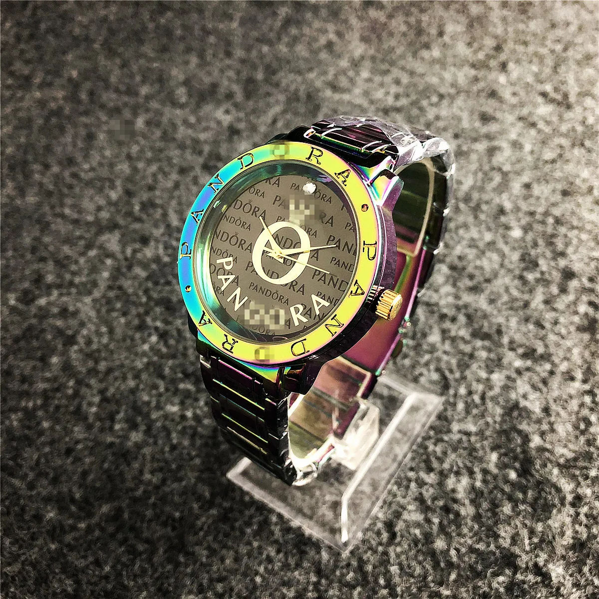 

2019 explosion models unisex MK with the watch fashion wild quartz female watch mqn quartz wrsitwatch, Gold